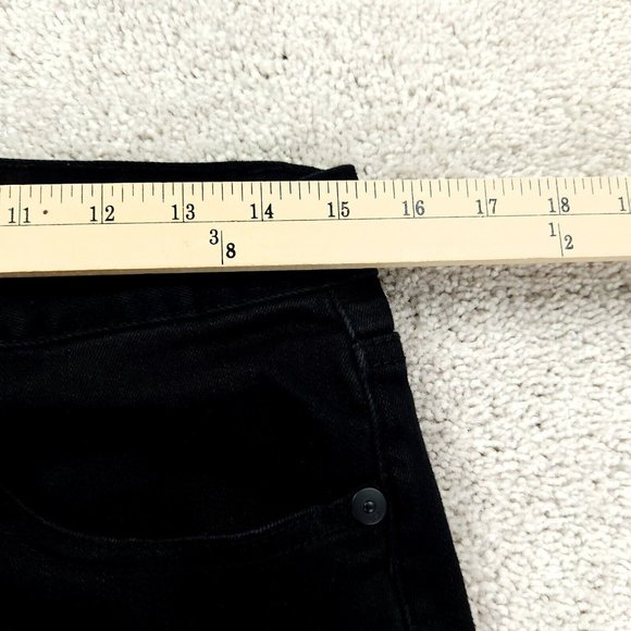 RSQ Jeans Men's 29x32 Black Stretch London Skinny Tapered Denim - Picture 3 of 10